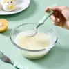 Acero inoxidable 304 cuchara Tenedor para bebé Niños aprenden a comer cuchara de entrenamiento Tenedor cuchara para autoalimentación vajilla para bebé