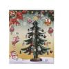 Contagem Regressiva de 24 Dias Caixa Surpresa Presente de Natal Caixa Surpresa Árvore de Natal de Madeira DIY Presente para Crianças Decoração de Mesa Janela