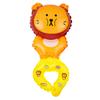 Globo de muñeca de dibujos animados para el Día del Niño, pulsera de película de aluminio con animales bonitos, accesorios de cumpleaños al por mayor
