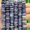 Ábaco de ágata turquesa natural 4*12mm, cuentas espaciadoras, pulsera DIY, collar, accesorios para joyería, pulsera de cuentas, cuentas