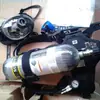 Aparato de respiración autónoma con pared de espesor uniforme, Botella de fibra de carbono con certificación 3C, 6.8L, Equipo de autorescate subterráneo Qiancheng