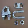 Abrazadera para Cable de Acero M3 M5 M6 M8 M10 M12 Clip en Forma de U Hebilla para Cable de Acero Sujetador Hebilla de Bloqueo