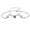 Explosiones proyección 100 idiomas Te amo todo el camino ciervos tienen ustedes pulsera de amantes pulsera pulsera regalo