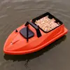 Barco cebador inteligente con posicionamiento GPS y sensor de temperatura para pesca en exteriores, barco eléctrico de cebo controlado por control remoto, venta al por mayor de comercio exterior