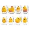 Pollitos Lindo Transfronterizo Decoraciones DIY Colgantes para Funda de Teléfono Accesorios Micro Paisaje Adornos Pequeños Personalizable