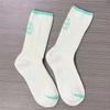 Calcetines coreanos shesaidthat de estilo japonés, marca conjunta Red Riding Book, de doble aguja y línea gruesa, para hombre y mujer.