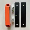 Accesorios para Malla de Valla Industrial Cerradura de Perno Red de Aislamiento para Taller Barandilla Hebilla de Puerta Electrónica Maquinaria y Equipo Bisagras