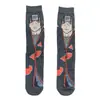 Calcetines de Dibujos Animados para Fabricantes Calcetines de Algodón con Personajes de Animación de Personalidad de Dibujos Animados de Tendencia Calcetines de Caña Larga para Hombres y Mujeres Calcetines de Comercio Exterior