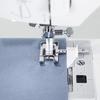 Caja de 12 piezas de hebilla de uña de prensatelas, cremallera invisible rizada para acolchar, rodillo de satén, punta abierta para bordado, prensatelas para máquina de coser
