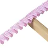 Cinta de cuadros de 2.5 cm de ancho con encaje de descuento material de decoración para ropa DIY puño de cortina equipaje zapatos