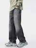 Ropa de Hombre Fengshe / 2026 Primavera y Otoño Nuevos Jeans Rectos Holgados y Pantalones de Pierna Ancha Tendencia Americana High Street para Hombre