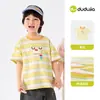 Elige 1 artículo y obtén un 12% de descuento Colección de camisetas Dudu Family Camiseta de manga corta para niños y niñas Ropa de otoño para niños T