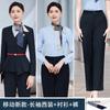 Camisa de Ropa de Trabajo China Mobile 2025 Primavera y Verano Nuevo Traje para Dama traje Chaqueta de Vendedor