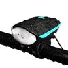 Luz de Bicicleta Quanxin, Luz Dianteira, Lanterna Recarregável para Pedalar à Noite, Buzina Elétrica, Acessórios para Bicicleta, Equipamento de Ciclismo