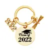 Temporada de Graduación Clase de 2022 Regalo de Acompañamiento Regalo de Temporada de Apertura Llavero Transfronterizo de Acero de Titanio Acero Inoxidable