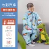 Saco de dormir de piernas separadas para bebé habitación de bebé otoño e invierno engrosado bebé mediano y grande Niños manta anti-patadas primavera y otoño acolchado Cuatro Estaciones Universal