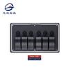 Panel de interruptores marinos a prueba de agua para explosiones transfronterizas, combinación de panel de control de interruptores de barco, accesorios para barcos de automóviles RV modificados