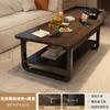 Mesa de Centro para Sala de Estar, Uso Doméstico, Luxo Leve, Sensação de Alto Padrão, Mesa de Centro Simples para Sala de Estar de Casa de Aluguel