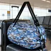 Bolsa Acordeão Bolsa de Compras de Supermercado Bolsa Tote Portátil Enrolável Bolsa Nuvem Bolsa de Armazenamento de Grande Capacidade Bolsa de Compras Dobrável