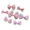 Produtos Semi-Acabados de Laço de Malha de Diamante, Roupas de Bebê DIY Feitas à Mão, Acessórios de Cabelo, Acessórios de Roupa, Sapatos, Chapéus, Bolsas, Acessórios para Chaveiro