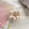 Diadema de malla con cabeza de bola para cabello largo del colon de mujer, cuerda para coleta de pelo de alta calidad, banda de goma de temperamento simple, accesorios para el cabello al por mayor