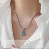 Colar Estilo Minimalista Europeu e Americano para Mulheres, Gargantilha Moeda Hip-Hop Personalizada, Corrente de Clavícula de Marca Tendência com Letra, Pingente Versátil 2026