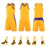 Atacado rápido novo treinamento de competição roupas colete esportivo impresso adulto basquete roupas terno impresso treinamento acampamento