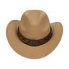 Sombreros para Hombre Transfronterizos, Sombreros Vaqueros Occidentales Europeos y Americanos, Sombreros de Jazz de Lana, Sombreros de Sol para Mujer para Exteriores, Sombreros Negros para Adultos
