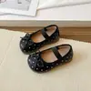 Sapatos Femininos Estilo Coreano Inspirados em Ballet com Laço, Baixos, de Calçar, Novos para Primavera e Outono 2026, Mocassins de Solado Macio, Sapatos de Couro