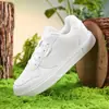 Nuevos Zapatos de Mujer Transfronterizos Primavera y Verano 2025, Tenis para Estudiantes, Zapatos Casuales para Mujer, Zapatos de Talla Grande de Moda Estilo Coreano, Zapatos Blancos para Mujer
