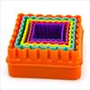 Suministro directo de fábrica multiusos multiestilo horneado galleta impresión plástico grado alimenticio color mixto multicolor galletas molde para galletas