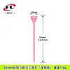 Marcador de Bola de Golfe Novo Suporte de Bola de Golfe de Plástico Cavilha de Bola de Golfe TEE de Plástico TEE de Bola 83mm
