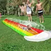Resbaladilla de Agua Transfronteriza, Resbaladilla de Agua Infantil para una Persona, Resbaladilla de Agua para Dos Personas, Resbaladilla de Agua Tiburón, Juguete de Agua Inflable de PVC
