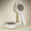 Escova para tosa de animais de estimação, escova específica para gatos, escova de tosa e massagem para cães, remoção de pelos soltos, escova de pinos, escova removedora de pelos.