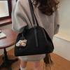 Bolso Tote Retro de Alta Gama Transfronterizo para Otoño e Invierno 2026 Nuevo Bolso de Mano Casual Versátil Bolso de Hombro