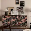 Papel de Parede Floral Transfronteiriço Espessado Impermeável Pvc Autoadesivo Adesivos para Renovação de Armário de Parede de Quarto Atacado