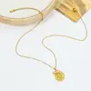 Collar con Colgante Estilo Playa Océano Serie Animales Caracola Cadena Clavícula Versátil Moda Femenina Venta al por Mayor Femenina