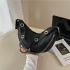 Bolso Pequeño Super Popular para Mujer 2025 Nuevo Diseño Nicho Cadena Bolso de Axila Tipo Dumpling Bolso de Hombro de Alta Gama