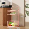 Estante de Almacenamiento Multifuncional para Cocina Organizador de Platos de Múltiples Niveles para Encimera para Ollas, Sartenes, Tazones y Platos