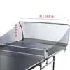Rede de Pegar Bolas de Tênis de Mesa para Mesa, Rede de Coleta de Bolas de Chão, Coletor de Bolas com Suporte para Várias Bolas, Rede Móvel de Coleta de Bolas