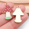 Mezcla 50 Colgantes de Pavo de Acción de Gracias, Calabaza y Hongo de Dibujos Animados Accesorios para Pulsera y Llavero DIY