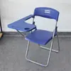Cadeira de Treinamento com Tábua de Mesa, Cadeira e Mesa Dobráveis Integradas para Estudantes, Cadeira de Reunião para Repórteres, Cadeira com Tábua de Escrita Dobrável