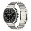 Adequado para Samsung Galaxy Watch7 Ultra Pulseira de Relógio 47mm Uma Conta Casco de Tartaruga Pulseira de Metal Titânio