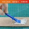 Nueva Paleta de Plástico Raspador Pequeño Raspador Flexible Hecho a Mano DIY Raspador Flexible Cerámica Arcilla al Óleo Pintura al Óleo Cuero Artículos de Cuero Esparcidor de Pegamento