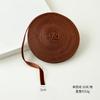 Cinta de Terciopelo Navideña Transfronteriza, Gruesa y Sin Pelusa, Cinta de Moño para Decoración de Árbol de Navidad DIY, Cinta para Envolver Regalos