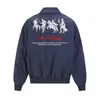 Jaqueta Cleanfit Estilo Hip-Hop Streetwear Retrô Americano para Homens e Mulheres na Primavera e Outono Solta e Versátil Jaqueta de Casal Top Tendência