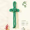 Decoraciones Colgantes para el Festival del Bote del Dragón, Colgantes de Zongzi Hechos a Mano, Decoraciones para Colgar en la Puerta con Abanicos de Bambú y Artemisa, Decoración de Interior, Colgantes para Manijas de Puerta