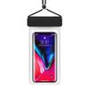 Celular impermeável saco touchscreen natação auto-selante selagem saco à beira-mar mergulho tiro à deriva transparente impermeável caso de telefone móvel