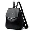 Mochila de Cuero Suave Transfronteriza de Canguro a la Moda para Mujer 2025 Nuevo Estilo Coreano Simple Versátil Gran Capacidad Bolsa de Viaje
