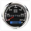 Tacómetro de puntero 85mm anti-niebla impermeable grado IP67, relación de velocidad ajustable 1-360, dedicado transfronterizo, 24V Universal